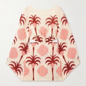 JOHANNA ORTIZ
Wave After Wave cutout linen mini dress